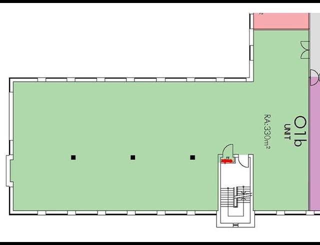 330M² OFFICE TO LET IN ROSEBANK